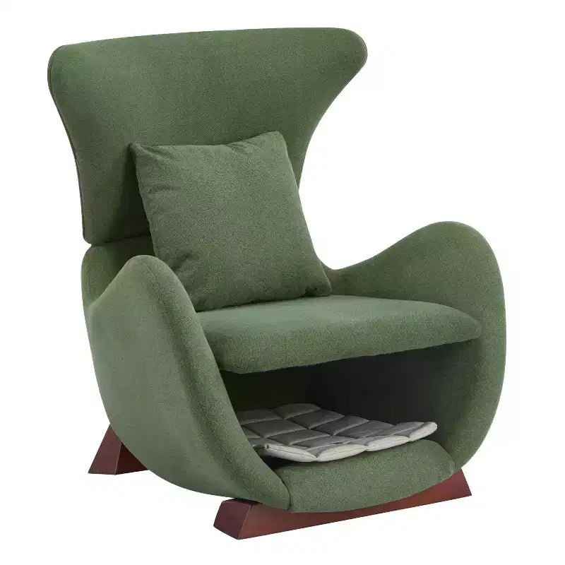 Sillón decorativo apto para mascotas con rincón integrado para gatos, sillón moderno de doble capa, acogedor y cómodo, con cama para mascotas