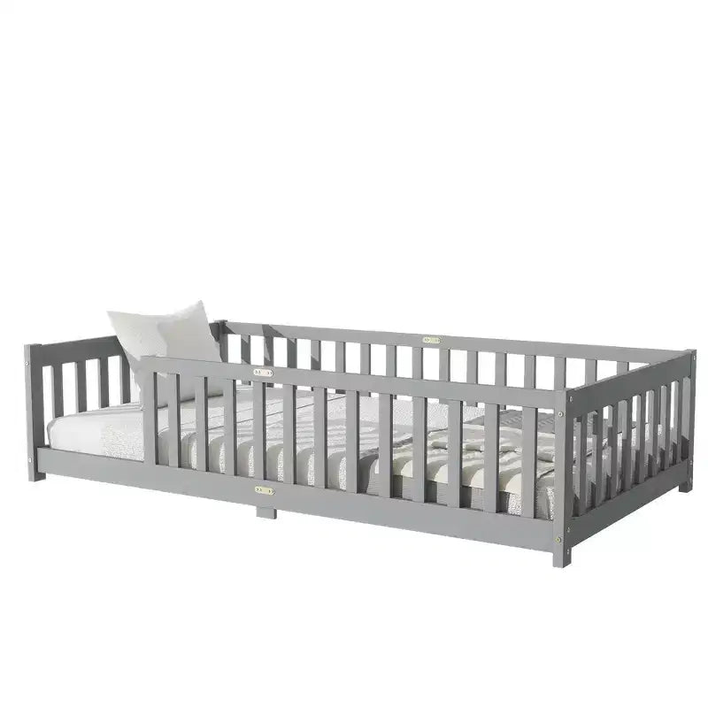 Bettrahmen mit Stauraum unter dem Bett, hohe Tragkraft, robuste Metallkonstruktion