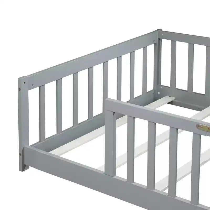 Cadre de lit avec rangement sous le lit, grande capacité de charge, métal robuste