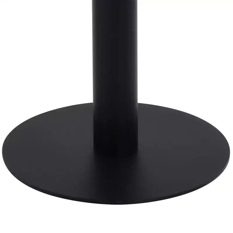 Bistro-Tisch aus dunkelbraunem MDF, 23.6 x 23.6 in, eleganter Bistro-Tisch