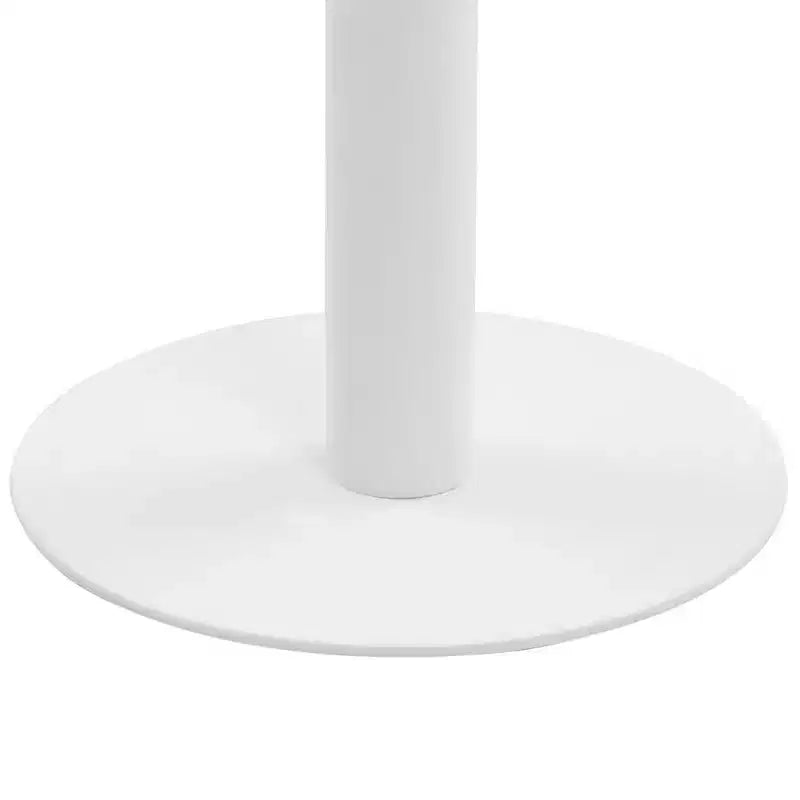 Bistro-Tisch aus dunkelbraunem MDF, 23.6 x 23.6 in, eleganter Bistro-Tisch