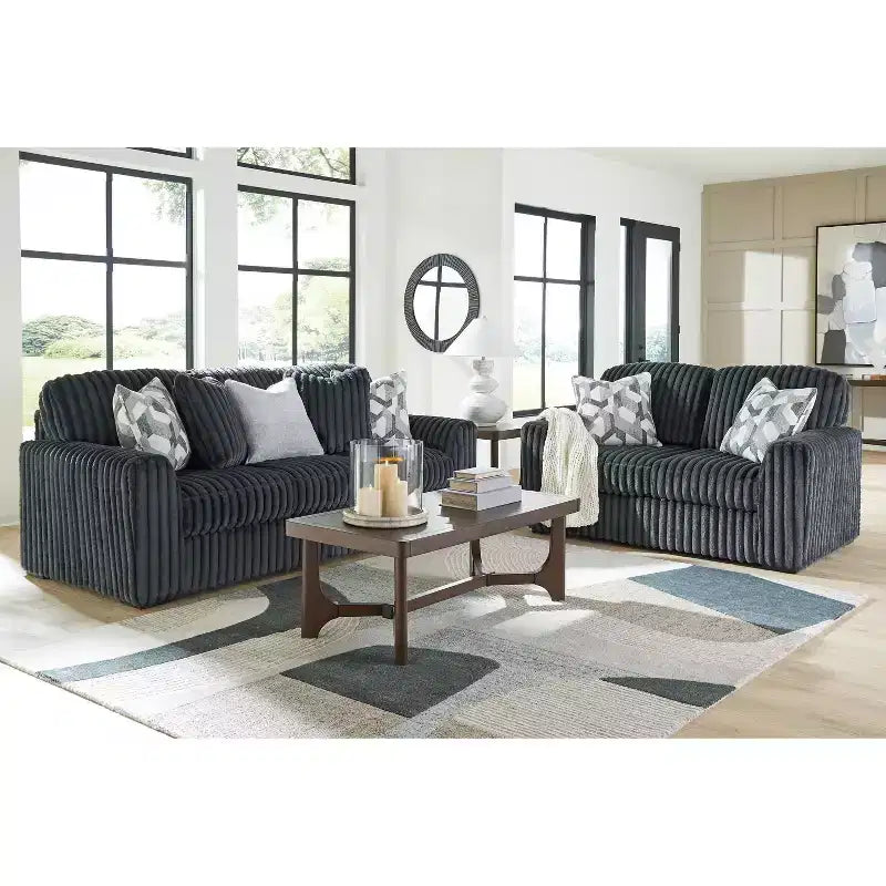 Mesa de centro rectangular de madera marrón oscuro