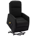 vidaXL Stand Up Massage Chair Black