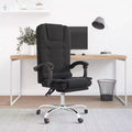 Sillón de masaje para oficina de terciopelo negro, metal y madera contrachapada, mediano