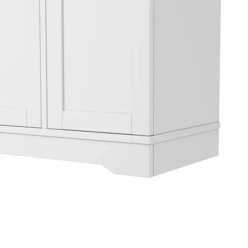 Aparador con estantes ajustables, estante extraíble de 3 niveles y cajón, isla de cocina para la cocina y la sala de estar