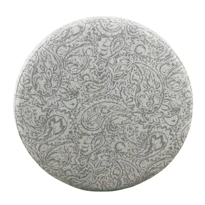Pouf de rangement de style tribal rétro