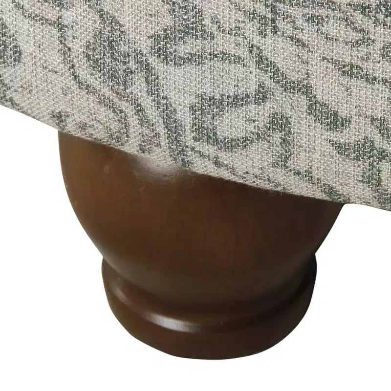 Pouf de rangement de style tribal rétro