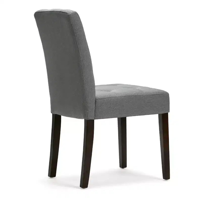 Esszimmerstühle im 2er-Set, denimgrau