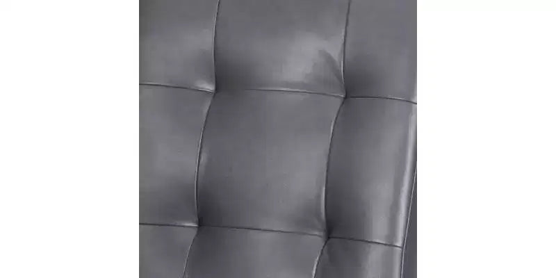 Ensemble de 2 chaises de salle à manger gris denim